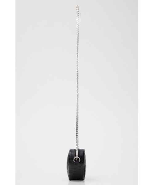 SLY（スライ）の「HEART STITCH AURORA POUCH ハート ステッチ オーロラ ポーチ（ポーチ・レディース・ブラック/マルチ・FREE）」の6枚目の写真