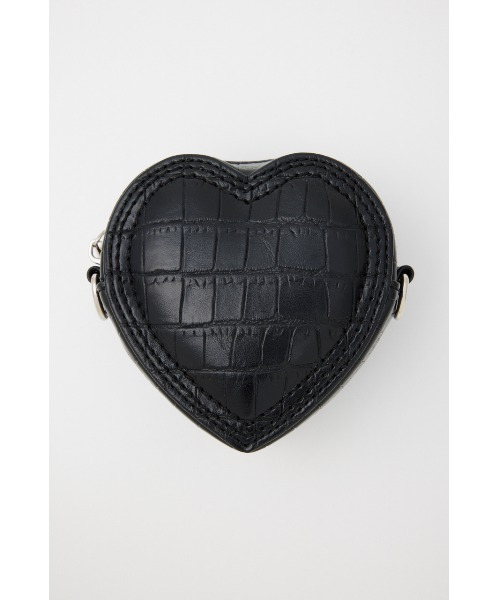 SLY（スライ）の「HEART STITCH AURORA POUCH ハート ステッチ オーロラ ポーチ（ポーチ・レディース・ブラック/マルチ・FREE）」の8枚目の写真