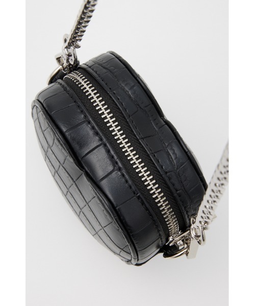 SLY（スライ）の「HEART STITCH AURORA POUCH ハート ステッチ オーロラ ポーチ（ポーチ・レディース・ブラック/マルチ・FREE）」の10枚目の写真