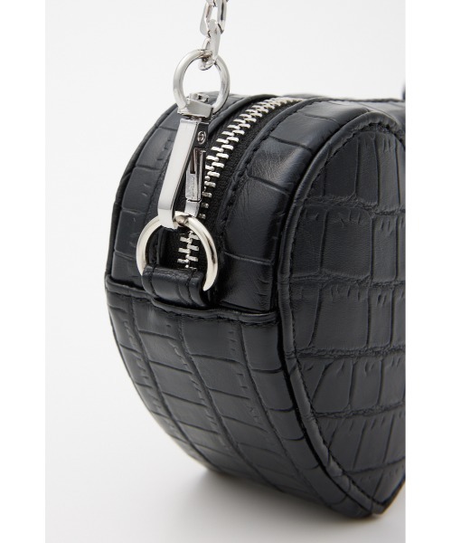 SLY（スライ）の「HEART STITCH AURORA POUCH ハート ステッチ オーロラ ポーチ（ポーチ・レディース・ブラック/マルチ・FREE）」の11枚目の写真