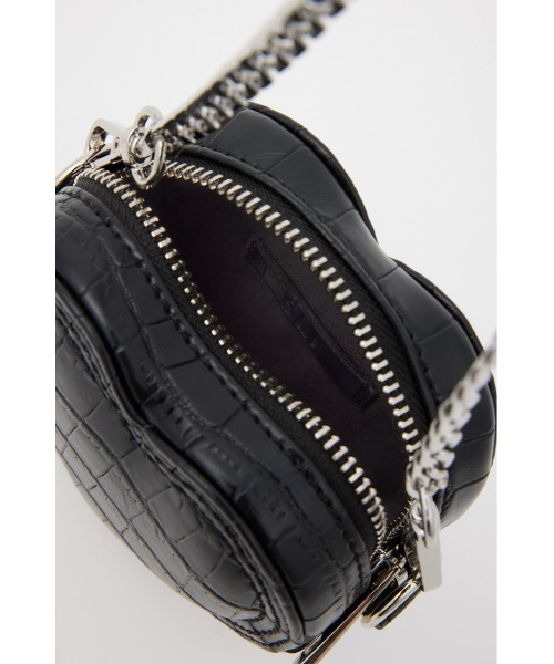 SLY（スライ）の「HEART STITCH AURORA POUCH ハート ステッチ オーロラ ポーチ（ポーチ・レディース・ブラック/マルチ・FREE）」の15枚目の写真