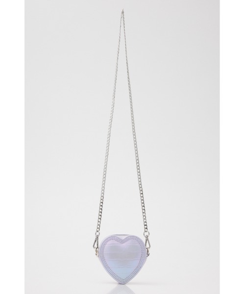 SLY（スライ）の「HEART STITCH AURORA POUCH ハート ステッチ オーロラ ポーチ（ポーチ・レディース・ブラック/マルチ・FREE）」の18枚目の写真