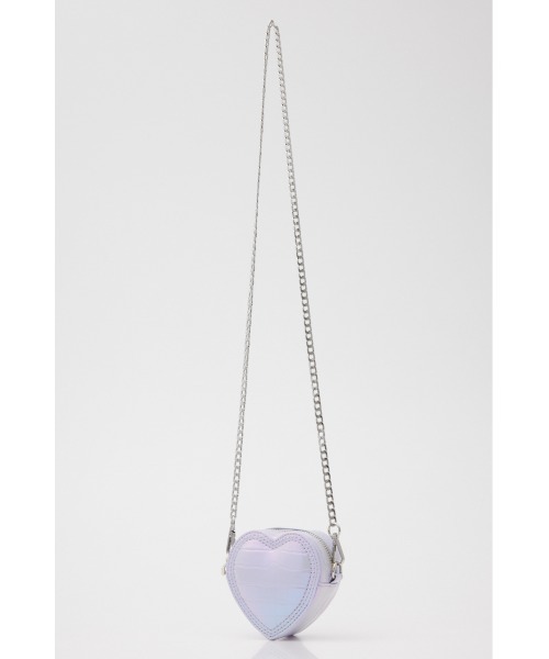 SLY（スライ）の「HEART STITCH AURORA POUCH ハート ステッチ オーロラ ポーチ（ポーチ・レディース・ブラック/マルチ・FREE）」の19枚目の写真