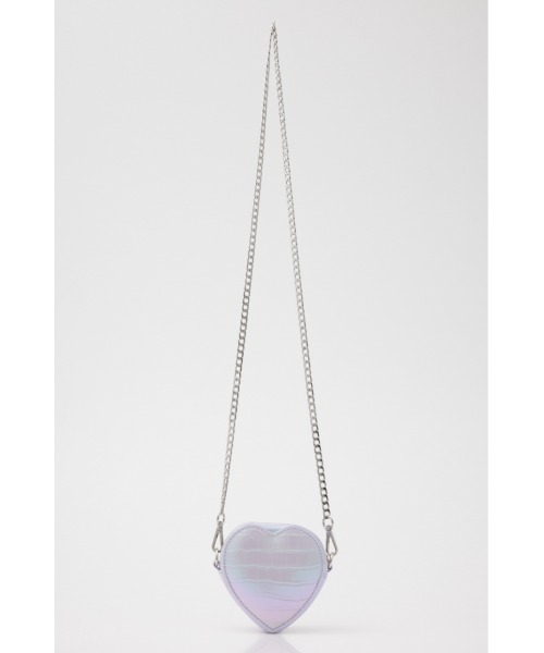 SLY（スライ）の「HEART STITCH AURORA POUCH ハート ステッチ オーロラ ポーチ（ポーチ・レディース・ブラック/マルチ・FREE）」の21枚目の写真