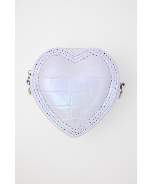 SLY（スライ）の「HEART STITCH AURORA POUCH ハート ステッチ オーロラ ポーチ（ポーチ・レディース・ブラック/マルチ・FREE）」の22枚目の写真