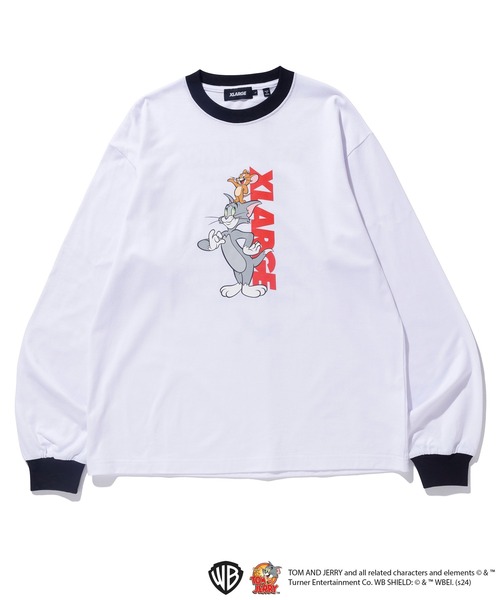 XLARGE（エクストララージ）の「XLARGExTOM AND JERRY RINGER L/S TEE 