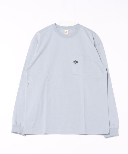 ARCHIVER（アーカイバ）の「【69】【it】ミドルウェイト クルーネックポケット刺繍ロングスリーブ（Tシャツ/カットソー・レディース・ブラック/ブルー/ホワイト・LARGE/MEDIUM）」の8枚目の写真