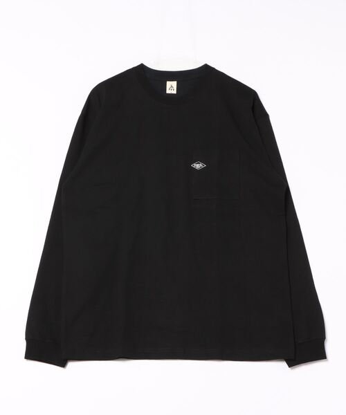 ARCHIVER（アーカイバ）の「【69】【it】ミドルウェイト クルーネックポケット刺繍ロングスリーブ（Tシャツ/カットソー・レディース・ブラック/ブルー/ホワイト・LARGE/MEDIUM）」の9枚目の写真
