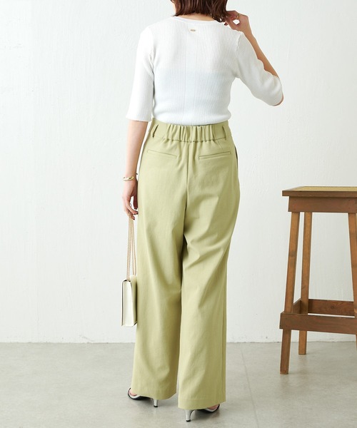新品＊未使用　COLLAGE GALLARDAGALANTE パンツ COLLAGE GALLARDAGALANTE｜ジャージワイドパンツ | Rakuten