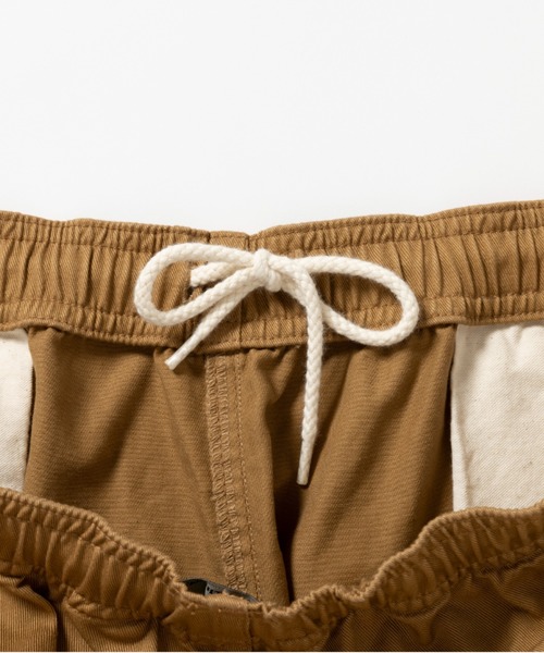 MAGIC NUMBER（マジック ナンバー）の「【MAGIC NUMBER】WASHED BEACH SHORT（その他パンツ・メンズ・ライトブラウン/ブラック・MEDIUM/LARGE/X-LARGE）」の9枚目の写真