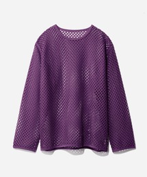 HARE | スカシアミメッシュカットソー(HARE)(Tシャツ/カットソー)