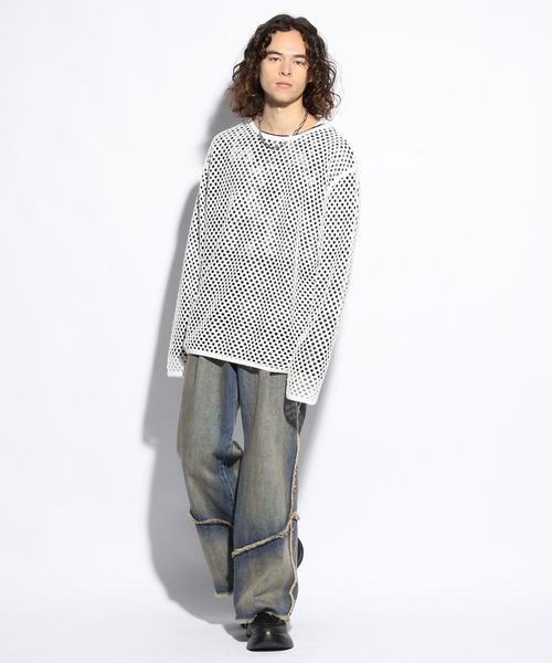 【セール】スカシアミメッシュカットソー(HARE)（Tシャツ/カットソー）｜HARE（ハレ） mdprevattcaulkingandwaterproofing.com