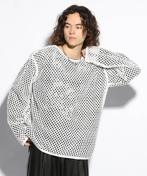 【セール】スカシアミメッシュカットソー(HARE)（Tシャツ/カットソー）｜HARE（ハレ） mdprevattcaulkingandwaterproofing.com
