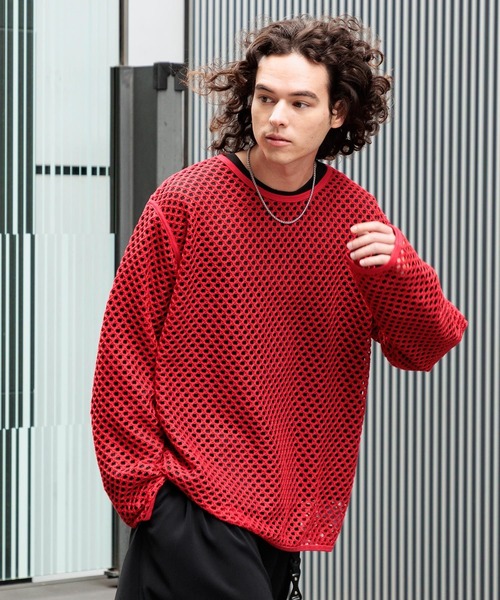 【セール】スカシアミメッシュカットソー(HARE)（Tシャツ/カットソー）｜HARE（ハレ） mdprevattcaulkingandwaterproofing.com