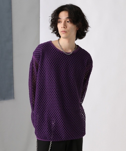 【セール】スカシアミメッシュカットソー(HARE)（Tシャツ/カットソー）｜HARE（ハレ） mdprevattcaulkingandwaterproofing.com