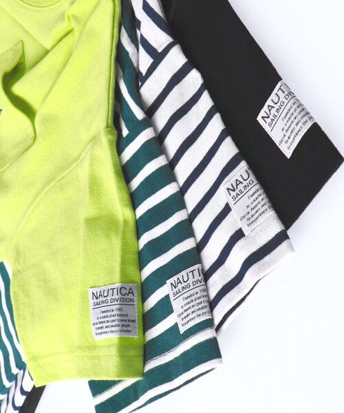 NAUTICA（ノーティカ）の「【NAUTICA/ノーティカ】半袖ポケットTシャツ（Tシャツ/カットソー・キッズ・その他/ブラック/グリーン・M/S/XL/XS/L）」の16枚目の写真