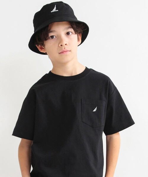 NAUTICA（ノーティカ）の「【NAUTICA/ノーティカ】半袖ポケットTシャツ（Tシャツ/カットソー・キッズ・その他/ブラック/グリーン・M/S/XL/XS/L）」の5枚目の写真