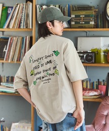 Confirm（コンファーム）の「新柄追加 フロント / バックプリント ワンポイント刺繍 モチーフ ビッグシルエットTシャツ ユニセックス カットソー 【MARK GONZALES ARTWORK COLLECTION / マークゴンザレス】（Tシャツ/カットソー）」