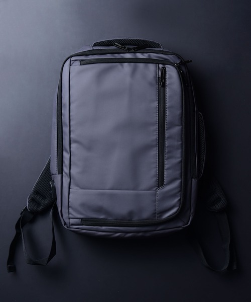 CALIFORNIA OUTFITTERS（カリフォルニア アウトフィッターズ）の「3-1E14 USBポート付き  2WAY ビジネスバッグ（ビジネスバッグ・メンズ・ブラック/グレー・ONESIZE）」の2枚目の写真