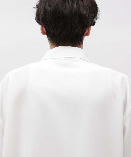 LAKOLE（ラコレ）の「DRYPEレギュラー半袖シャツ / 993505（シャツ/ブラウス・メンズ・ブルー/グリーン/ライトグレー/ホワイト/ブラック・MEDIUM/SMALL/X-LARGE/LARGE）」の12枚目の写真