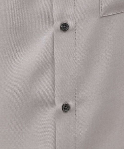 LAKOLE（ラコレ）の「DRYPEレギュラー半袖シャツ / 993505（シャツ/ブラウス・メンズ・ブルー/グリーン/ライトグレー/ホワイト/ブラック・MEDIUM/SMALL/X-LARGE/LARGE）」の6枚目の写真