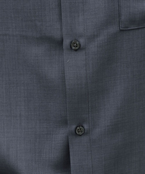 LAKOLE（ラコレ）の「DRYPEレギュラー半袖シャツ / 993505（シャツ/ブラウス・メンズ・ブルー/グリーン/ライトグレー/ホワイト/ブラック・MEDIUM/SMALL/X-LARGE/LARGE）」の8枚目の写真