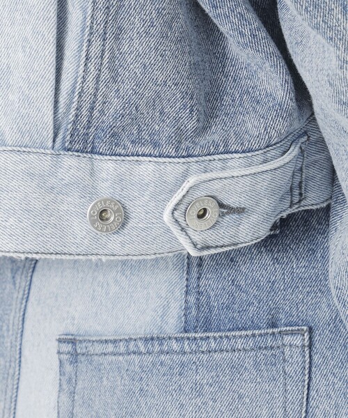 LOVELESS(ラブレス)の「クロップドGジャン(デニムジャケット・レディース・ライトグレー/ブルー系その他3・36)」の10枚目の写真