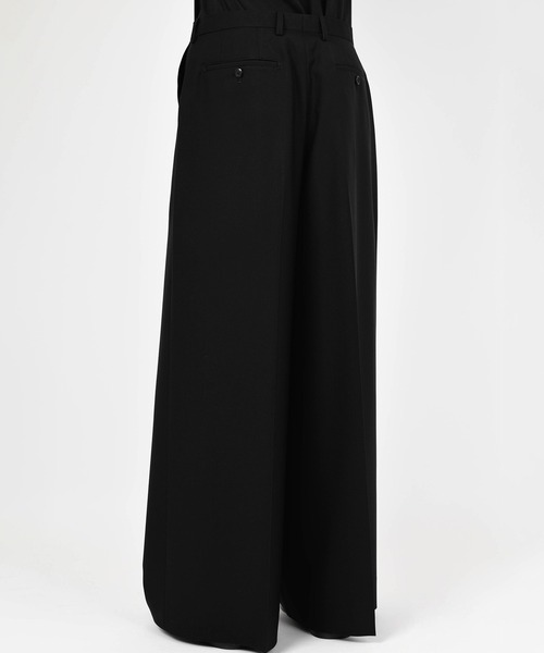 WIDE FLARE SLACKS ラッドミュージシャン LAD MUSICIAN [ラッドミュージシャン] WIDE FLARE SLACKS