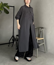 LEPSIM | マルチメリットカルゼ長袖ワンピース　987266(ワンピース)