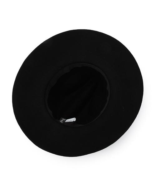 green label relaxing（グリーンレーベルリラクシング）の「GRILLO フェルトツバヒロ ハット◆（ハット・レディース・ブラック/ベージュ・フリー）」の3枚目の写真