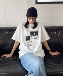 アソートフォトプリントTシャツ