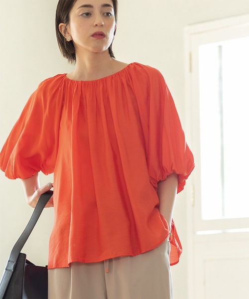 ESMOK バルーントップス ブラック フリーサイズ サテンバルーンスカート（マキシ・ロングスカート） | THE SHOP