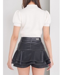 Darich（ダーリッチ）の「DDロゴハーフスリーブニットトップス（ニット
