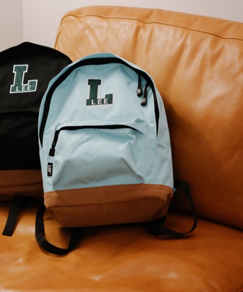 Lee(リー)の「Lee/リー KIDS BIGワッペン 撥水 デイパック リュック(バックパック/リュック・キッズ・ライトブルー/ピンク/イエロー/ライトグリーン/ブラック/ピンク系その他/ブルー・FREE)」の5枚目の写真
