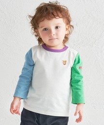 HOT BISCUITS（ホットビスケッツ）の「【Everyday Series】ワンポイント 長袖Tシャツ（Tシャツ/カットソー）」