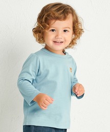 HOT BISCUITS（ホットビスケッツ）の「【Everyday Series】ワンポイント 長袖Tシャツ（Tシャツ/カットソー）」