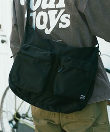 BAYFLOW | フロントPKビックショルダー(ショルダーバッグ)