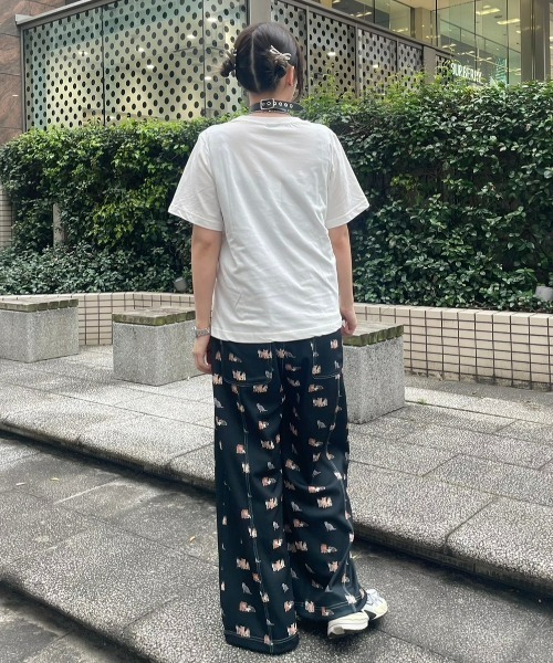 Candy Stripper（キャンディストリッパー）の「CANDY IN A TRANCE Tシャツ（Tシャツ/カットソー・レディース・パープル/オフホワイト/ブラック・1/2/3）」の18枚目の写真