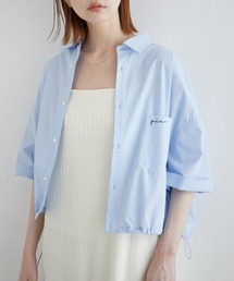 ROPE' PICNIC | 【ご好評につき追加生産】クロップド丈ハーフスリーブシャツ/UVケア(シャツ/ブラウス)