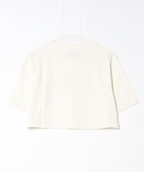 RADIO EVA(ラヂオエヴァ)の「RADIO EVA A204 Longinus Cropped T-Shirt(Tシャツ/カットソー・レディース・オフホワイト/ブラック・FREE)」の8枚目の写真