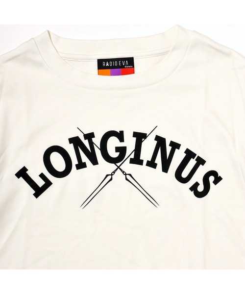 RADIO EVA(ラヂオエヴァ)の「RADIO EVA A204 Longinus Cropped T-Shirt(Tシャツ/カットソー・レディース・オフホワイト/ブラック・FREE)」の3枚目の写真