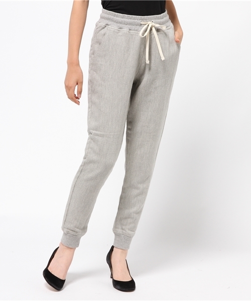 ROSE BUD(ローズバッド)の「LCTB-15202 DRAWSTRING PANTS(その他パンツ・レディース・ミックスグレー/インディゴブルー・ONE SIZE)」の1枚目の写真