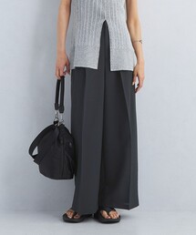 green label relaxing（グリーンレーベルリラクシング）の「［size SHORT/TALLあり］ ドライタッチ ワイドパンツ（スラックス）」