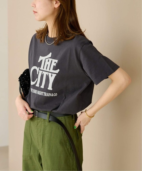 JOURNAL STANDARD relume(ジャーナルスタンダード レリューム)の「《追加5》CITYロゴTEE(Tシャツ/カットソー・レディース・ホワイト/ブラック系その他・FREE)」の8枚目の写真