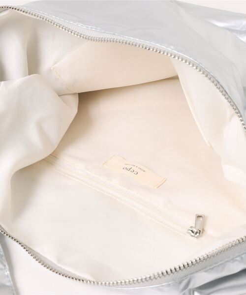 cepo（セポ）の「シャーリングショルダーバッグ（ショルダーバッグ・レディース・ブラック/シルバー・FREE）」の3枚目の写真