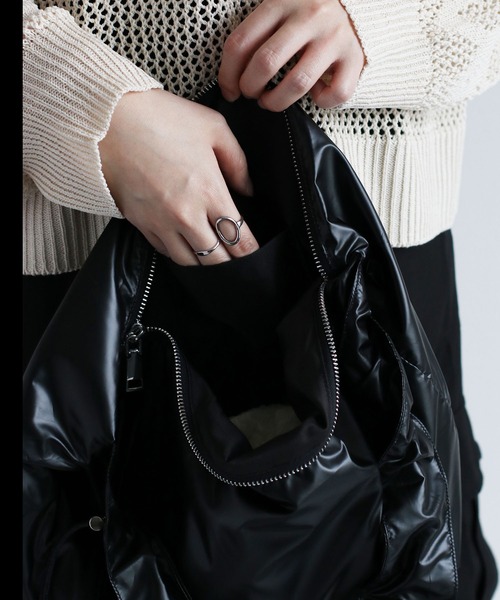 cepo（セポ）の「シャーリングショルダーバッグ（ショルダーバッグ・レディース・ブラック/シルバー・FREE）」の11枚目の写真