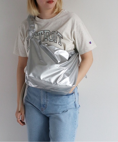 cepo（セポ）の「シャーリングショルダーバッグ（ショルダーバッグ・レディース・ブラック/シルバー・FREE）」の16枚目の写真