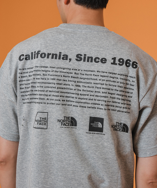 THE NORTH FACE（ザノースフェイス）の「THE NORTH FACE S/S Historical LOGO Tee NT32407（Tシャツ/カットソー・メンズ・ホワイト/ライトグレー/ブラック/レッド・X-LARGE/LARGE/MEDIUM）」の3枚目の写真