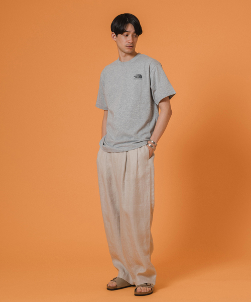 THE NORTH FACE（ザノースフェイス）の「THE NORTH FACE S/S Historical LOGO Tee NT32407（Tシャツ/カットソー・メンズ・ホワイト/ライトグレー/ブラック/レッド・X-LARGE/LARGE/MEDIUM）」の13枚目の写真