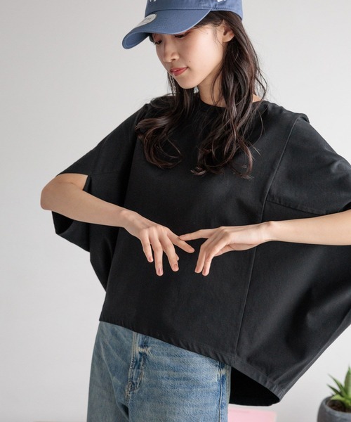 LOWRYS FARM(ローリーズファーム)の「カイテキノウドルマンSS 991855(Tシャツ/カットソー・レディース・ブラウン/ホワイト/ブラック・FREE)」の18枚目の写真